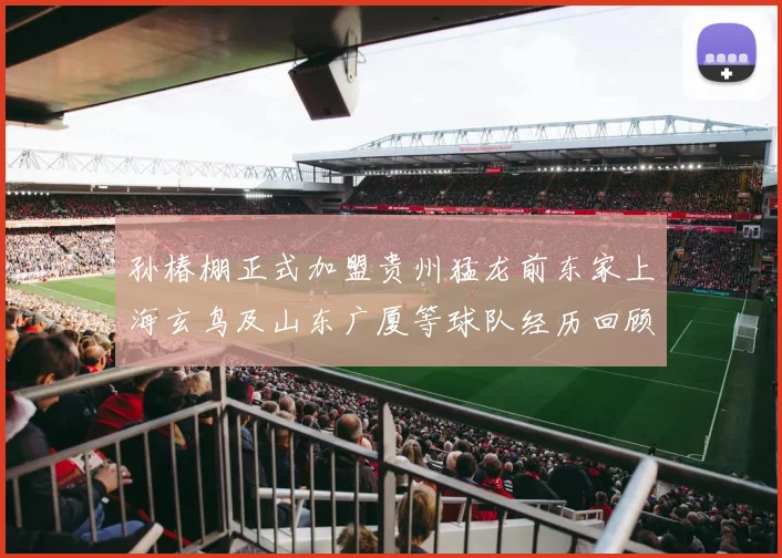 孙椿棚正式加盟贵州猛龙前东家上海玄鸟及山东广厦等球队经历回顾